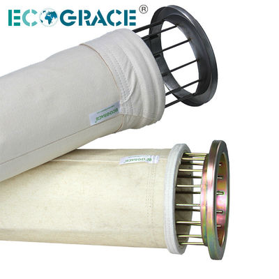 Aramid High Temperature Industrial Filter Bag PTFE Membrane Finishing